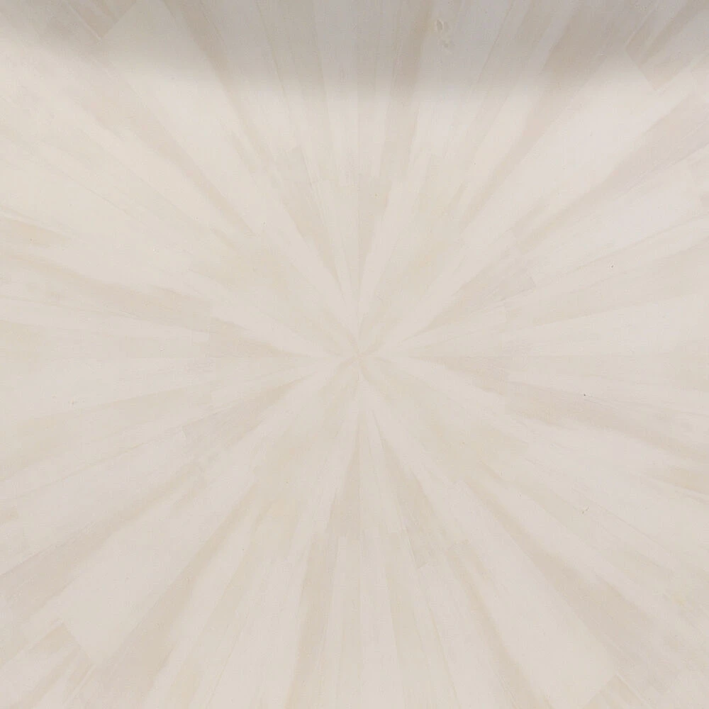 Radiant 27 Inch 150.00 Watt Cream Horn Lacquer W/ Gold Leaf Metal Base Table Lamp Portable Light - Image 3