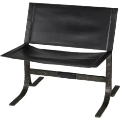Alessa Black Sling Chair