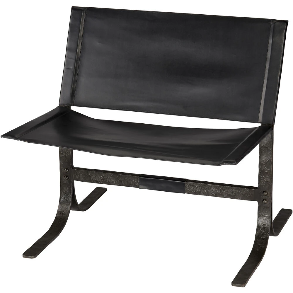 Alessa Black Sling Chair
