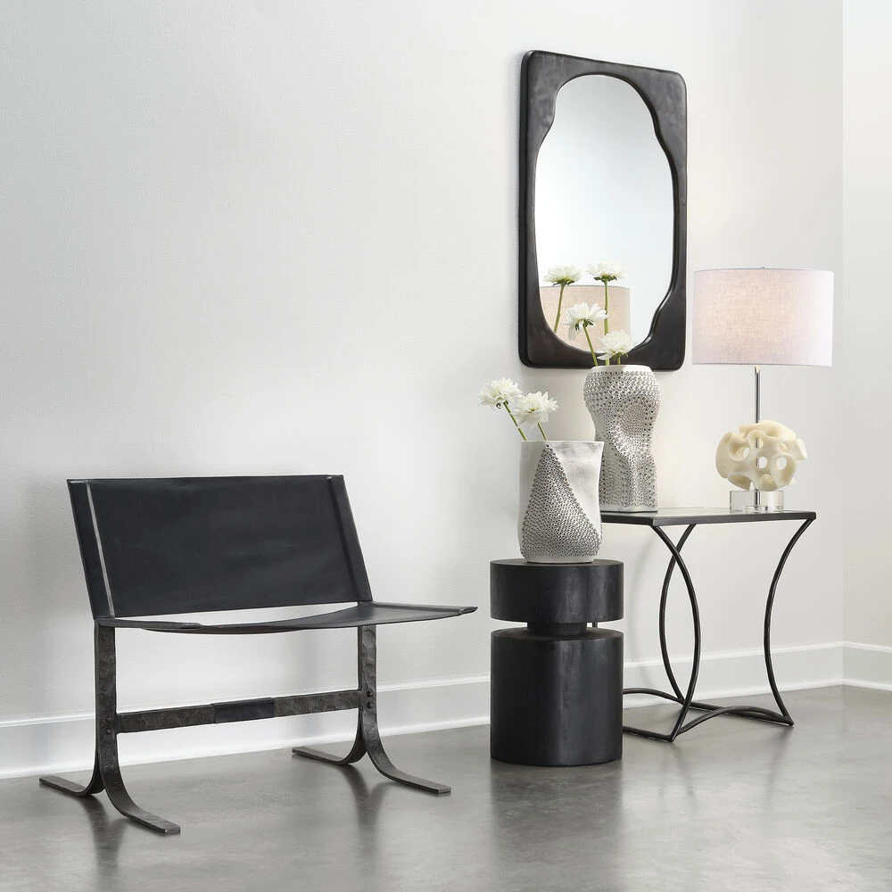 Alessa Black Sling Chair - Image 6