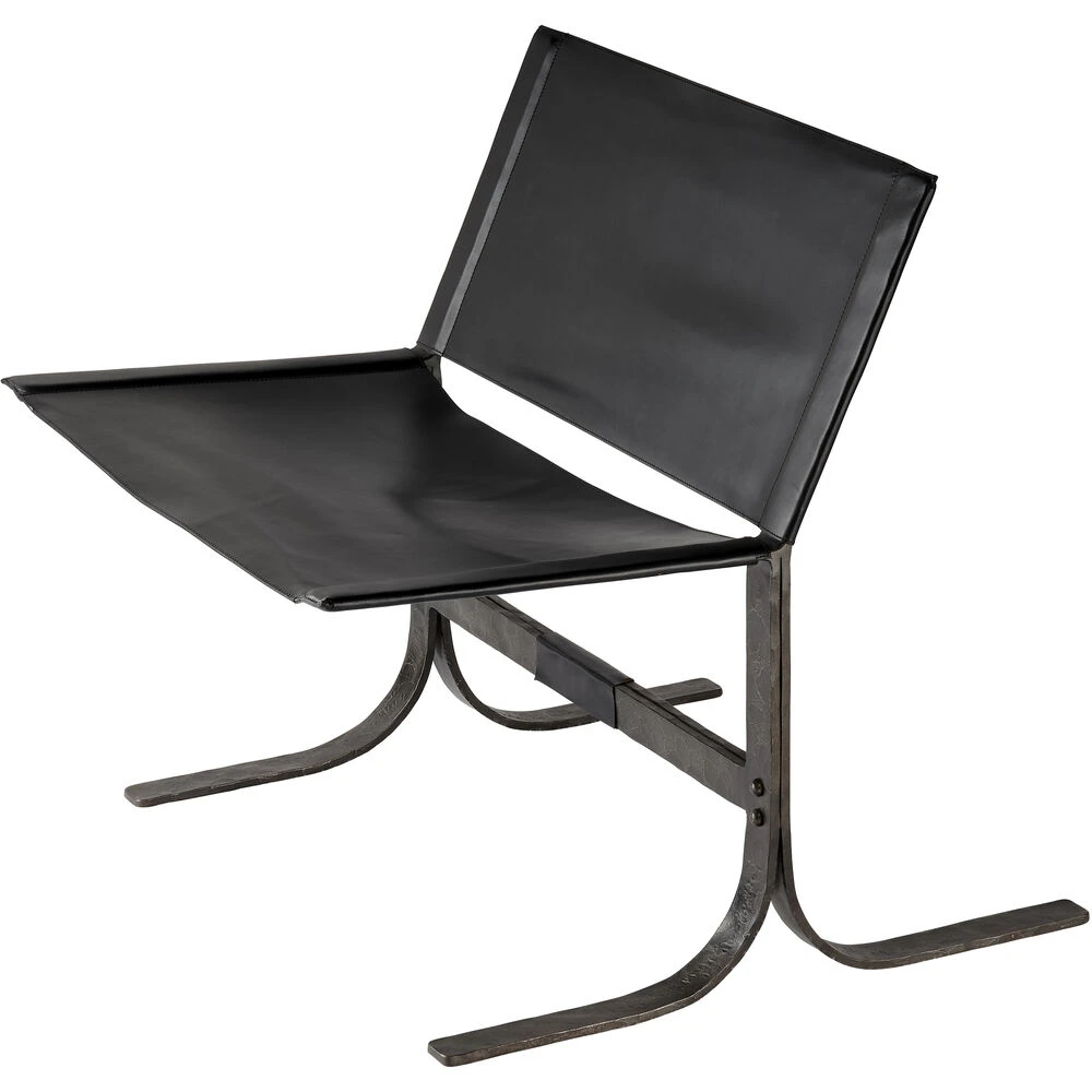 Alessa Black Sling Chair - Image 8
