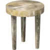 Artemis 16 X 16 Inch Pearl Resin Side Table