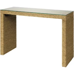 Captain 32 X 18 Inch Natural Console Table