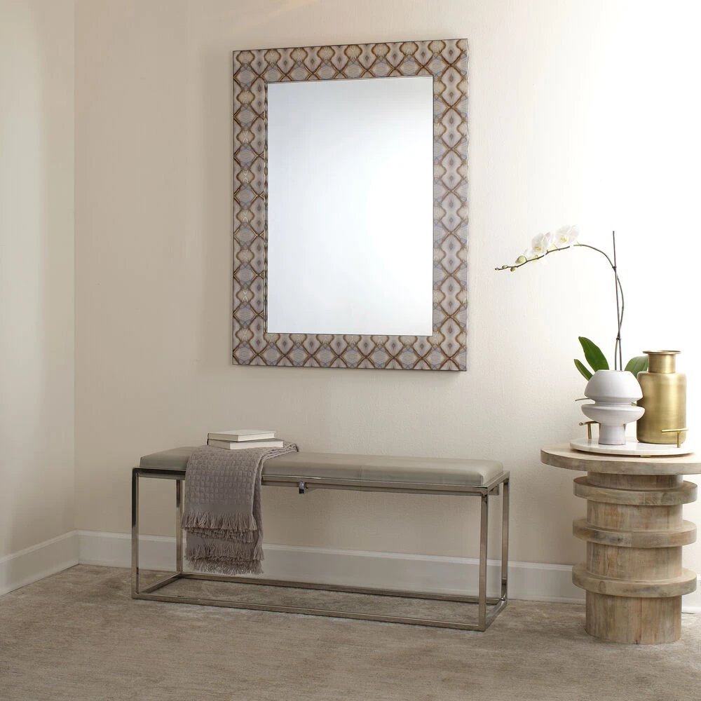 Revolve 24 X 24 Inch White Washed Side Table - Image 6