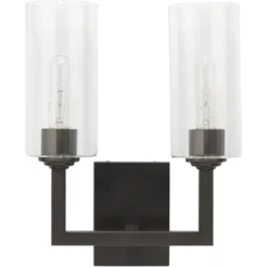 Linear 2 Light 12.00 Inch Wall Sconce