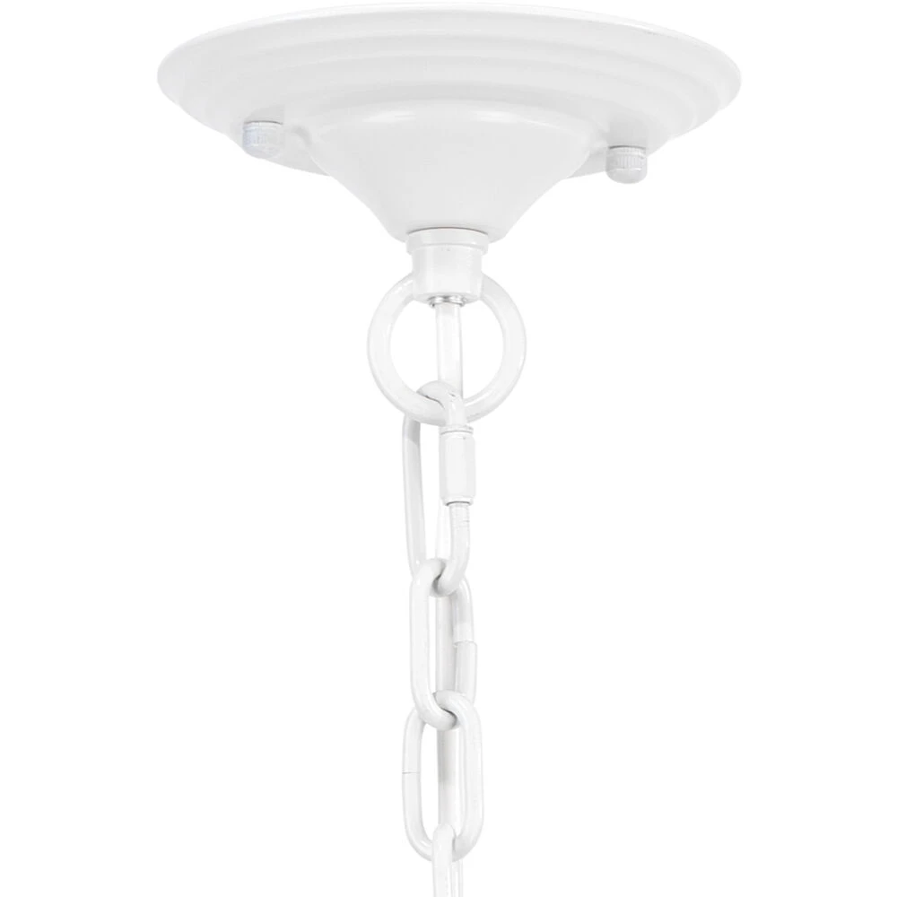 Porous 1 Light 11.75 Inch Textured Matte White Pendant Ceiling Light - Image 3