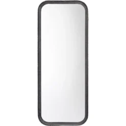 Capital 36 X 16 Inch Distressed Black Mirror