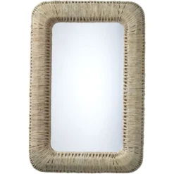 Hollis 48 X 32 Inch Off-White Mirror
