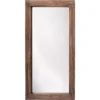 Reclaimed 60 X 30 Inch Grey Floor Mirror