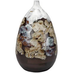 Collage 16 X 9 Inch Vase