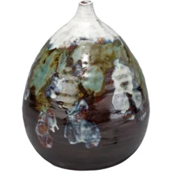 Collage 11 X 9 Inch Vase