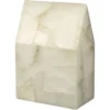 Tall House Alabaster Decorative Object