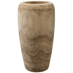 Ojai 17 X 7 Inch Wooden Vase