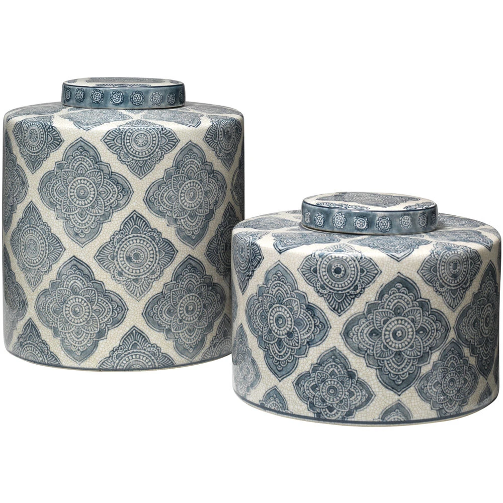Oran 9 X 8 Inch Canisters, Set Of 2