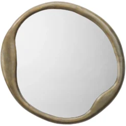 Organic 36.00 Inch X 36.00 Inch Wall Mirror