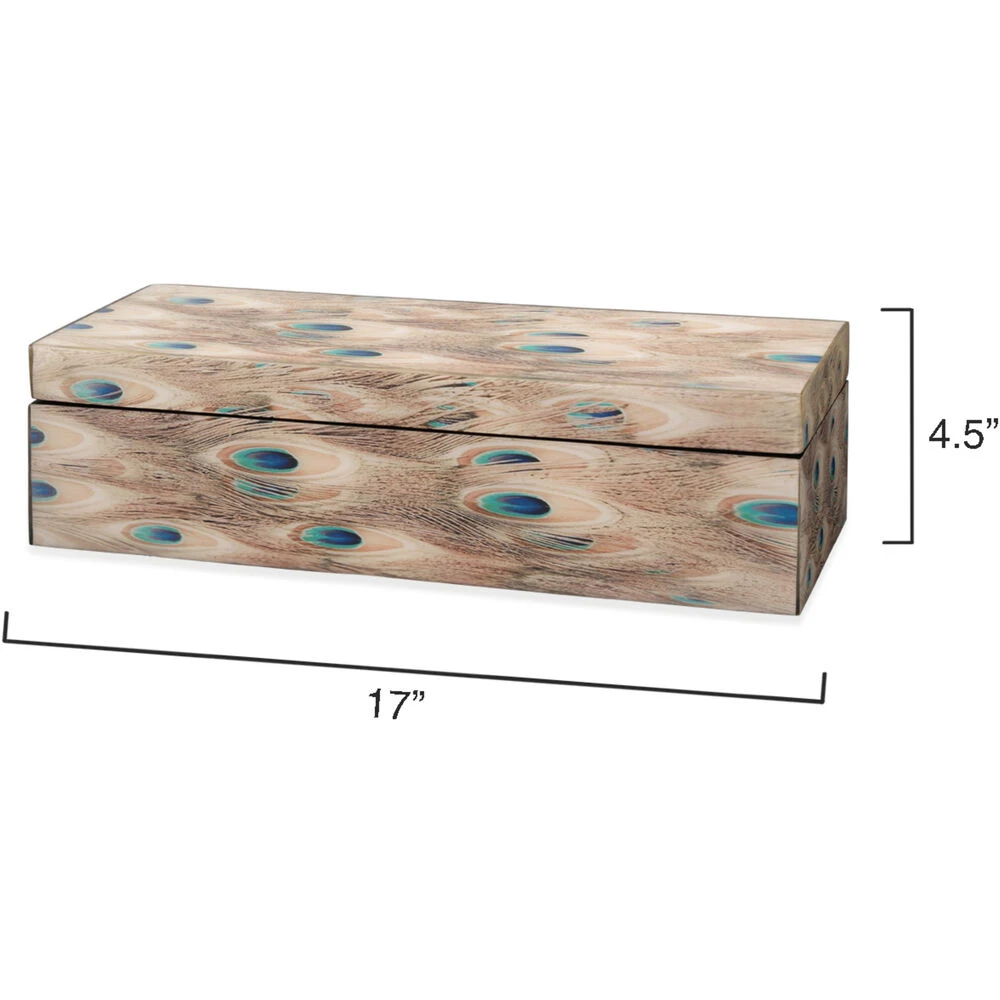 Plume 17.25 Inch White Box - Image 3