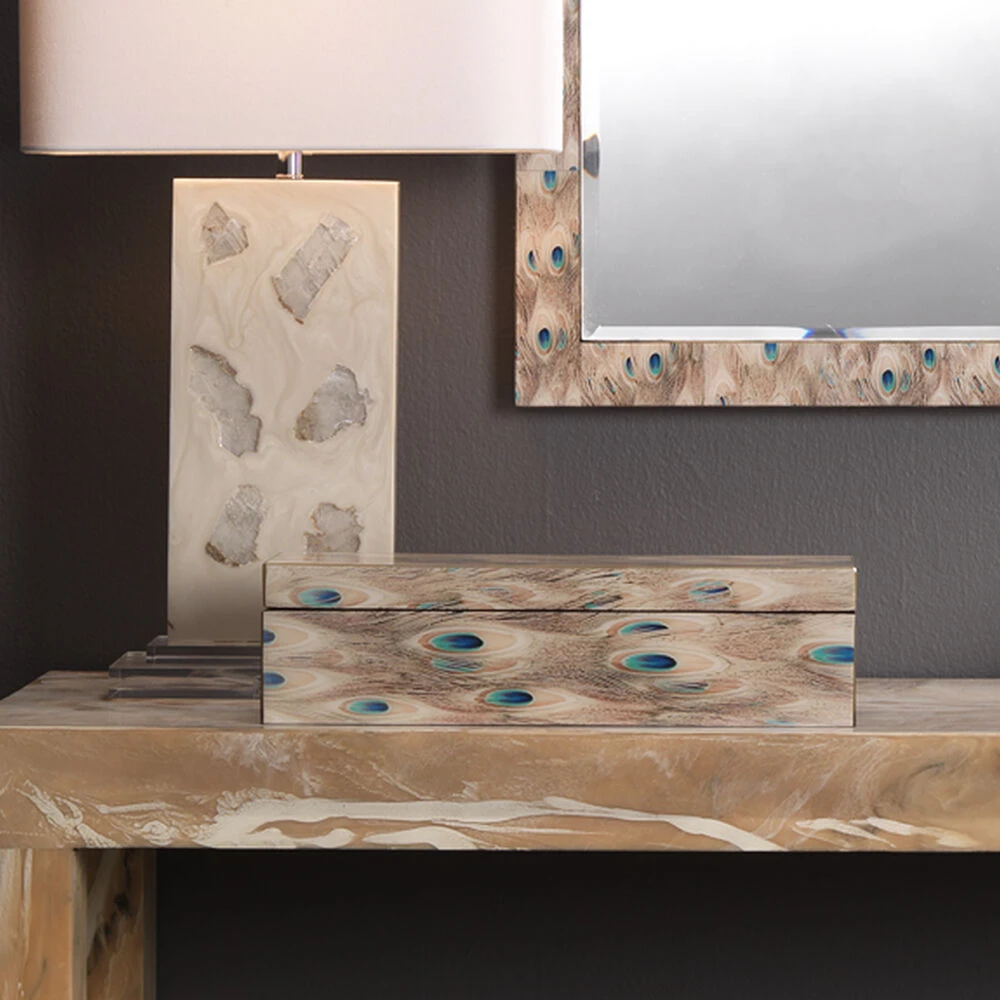 Plume 17.25 Inch White Box - Image 6