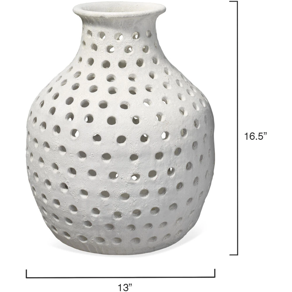 Porous 17 X 13 Inch Vase - Image 3