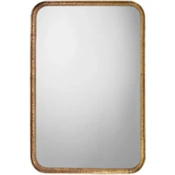Principle 36 X 24 Inch Gold Leaf Vanity Mirror