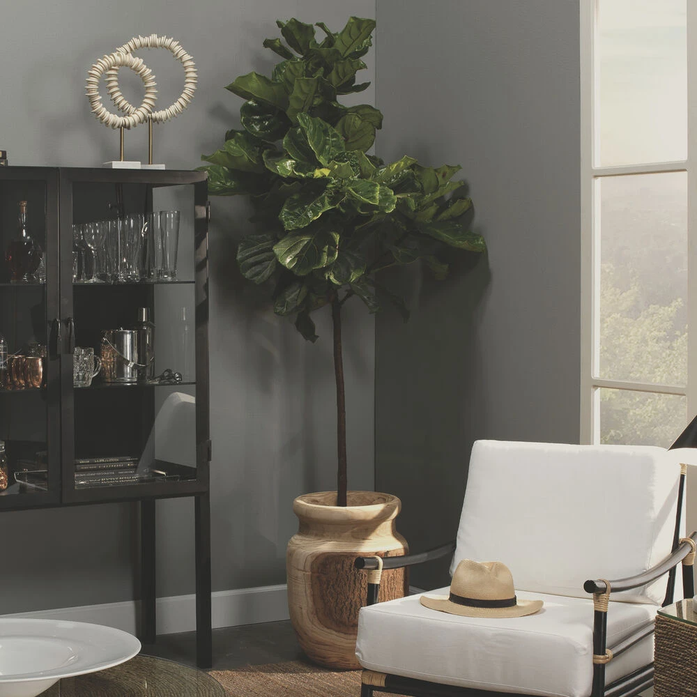 Topanga 22 X 16 Inch Wooden Vase - Image 6