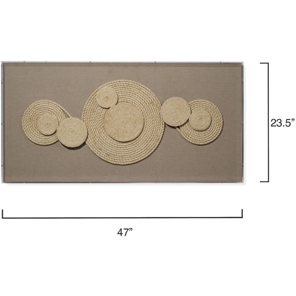 Barbados Natural Wall Art, Large - Image 3