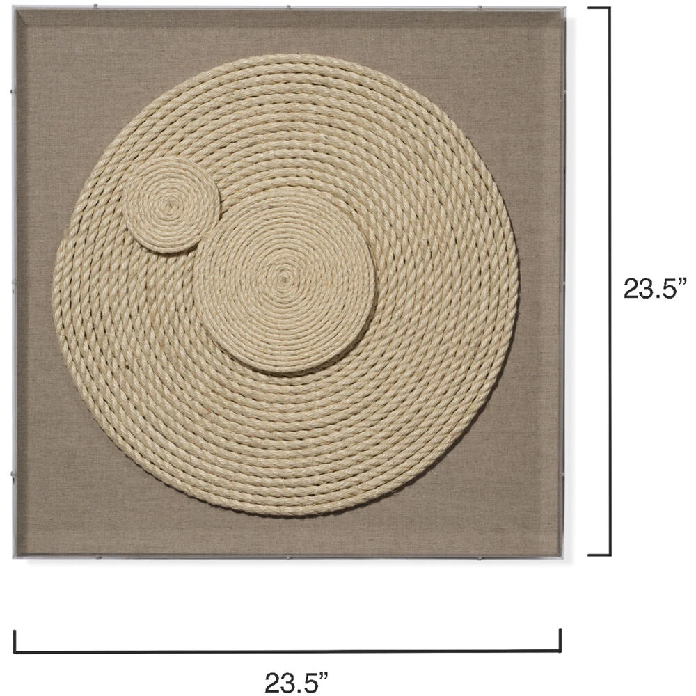 Barbados Natural Wall Art, Small - Image 3