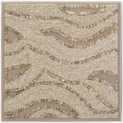 Big Wave Natural Shell Wall Art