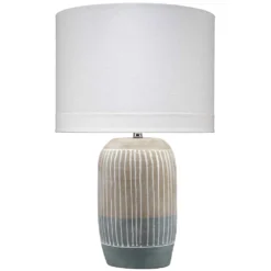 Flagstaff 30 Inch 150.00 Watt Natural & Slate Table Lamp Portable Light