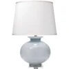 Heirloom 27 Inch 150.00 Watt Cornflower Blue Grass Table Lamp Portable Light