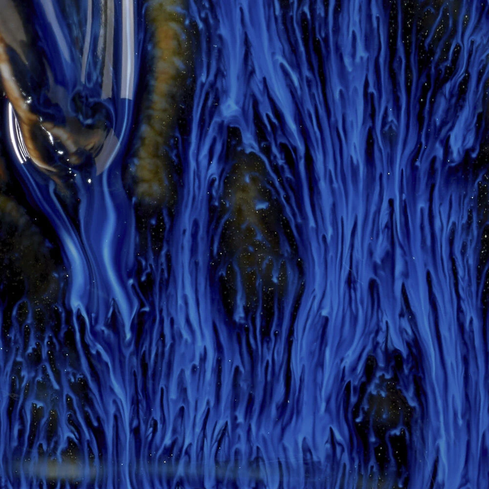 Helios 30.5 Inch 150.00 Watt Cobalt Blue Table Lamp Portable Light - Image 4