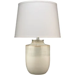 Lagoon 28 Inch 150.00 Watt Cream Ceramic Table Lamp Portable Light