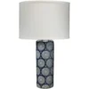 Neva 29 Inch 150.00 Watt Blue And Table Lamp Portable Light