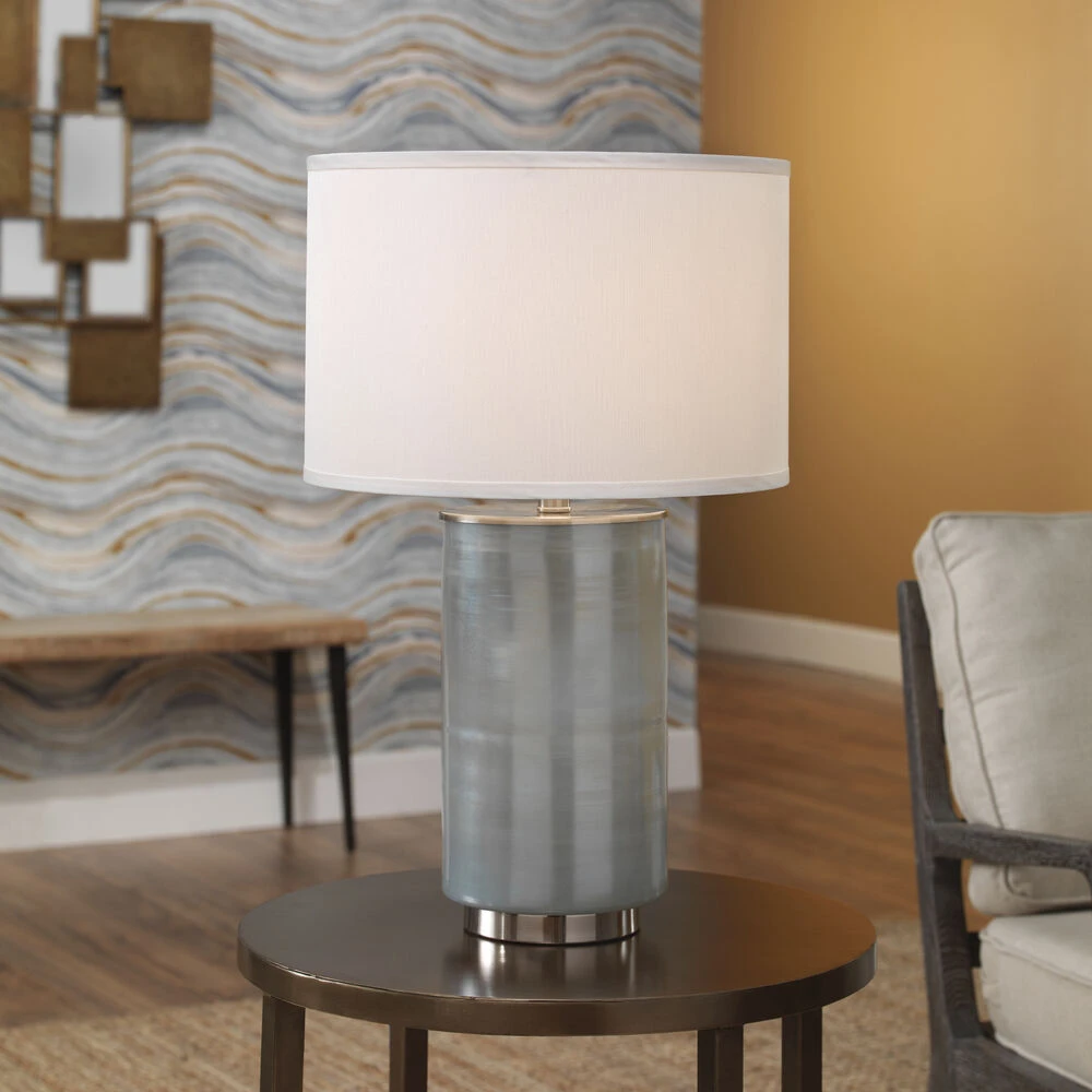 Vapor 24 Inch 150.00 Watt Opal Table Lamp Portable Light - Image 3