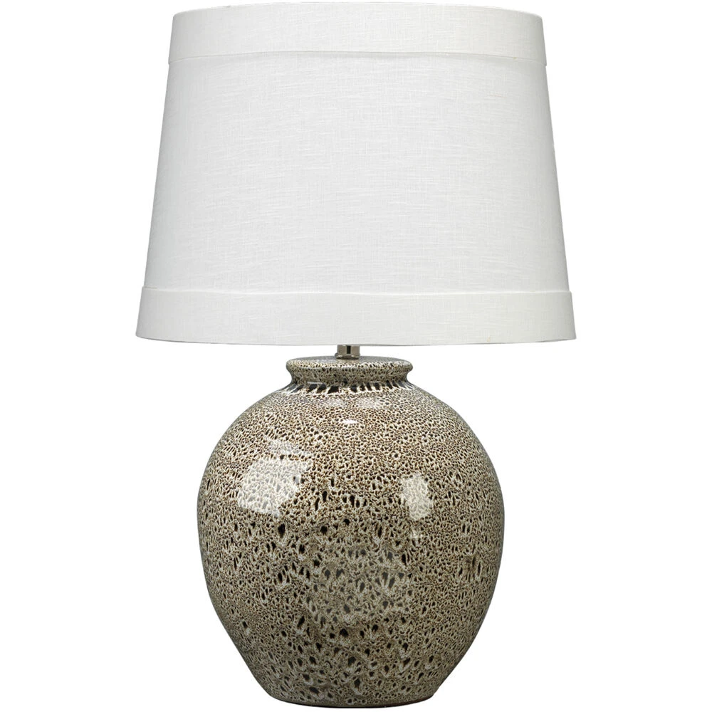 Vagabond 30 Inch 100.00 Watt Brown Reactive Glaze Ceramic Table Lamp Portable Light