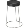 Henry 24 Inch Matte Charcoal And Pewter Counter Stool