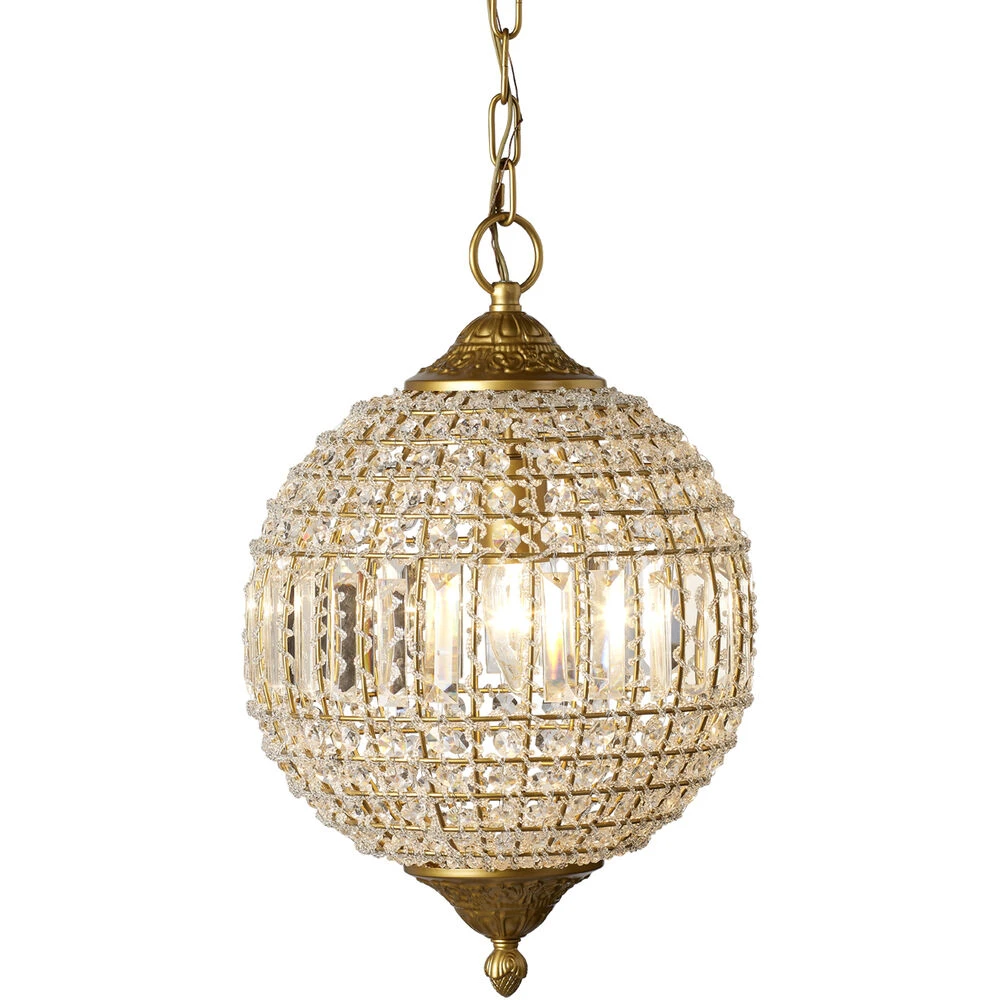 Crystal Orb Pendant Ceiling Light - Image 5