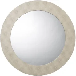 Chester 36 X 36 Inch Ivory Mirror