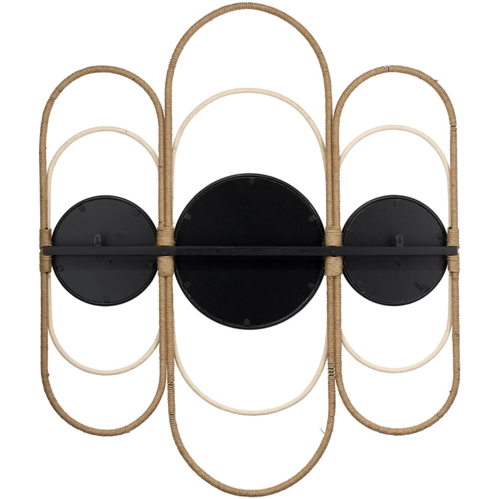 Milo 36.25 X 26 Inch Natural Decorative Mirror - Image 5