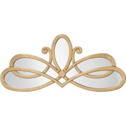 Scroll 46 X 20 Inch Gold Mirror