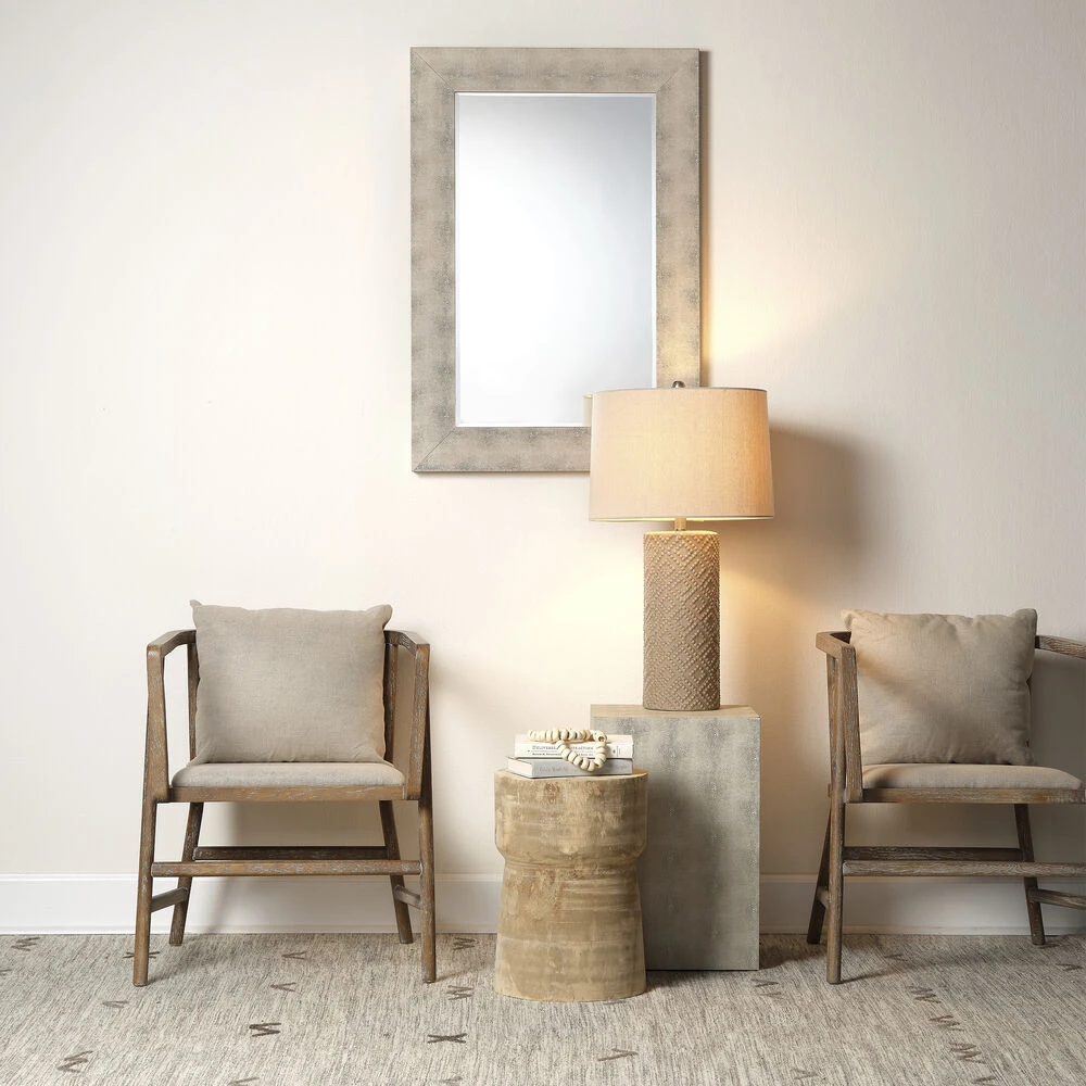 Structure 38 X 26 Inch Ivory Mirror - Image 2