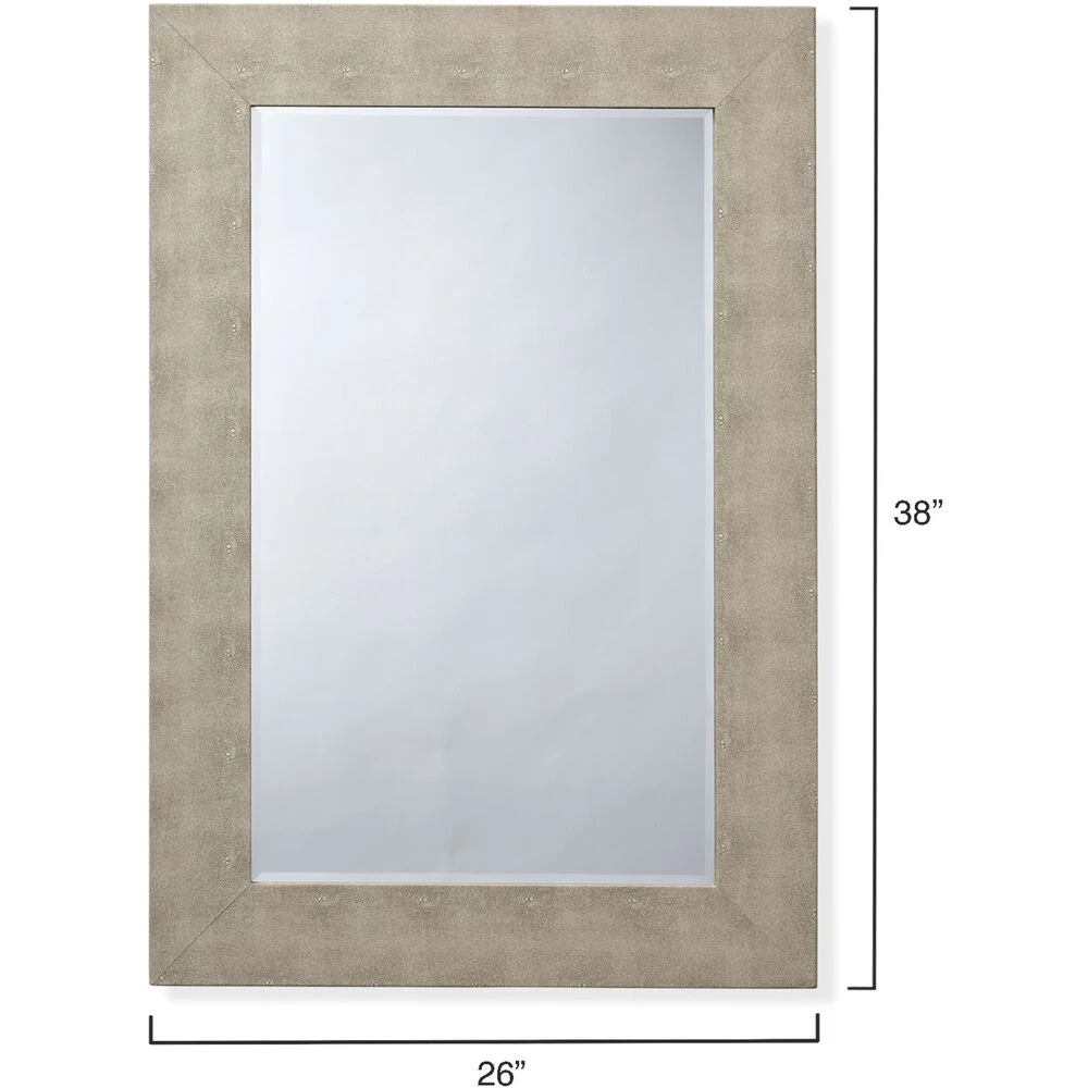 Structure 38 X 26 Inch Ivory Mirror - Image 3