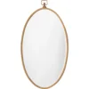 Wade 34 X 19 Inch Antique Brass Mirror