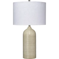 Latte 27.5 Inch 100.00 Watt Taupe Table Lamp Portable Light