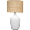 Plum Jar 30 Inch 150 Watt White Table Lamp Portable Light